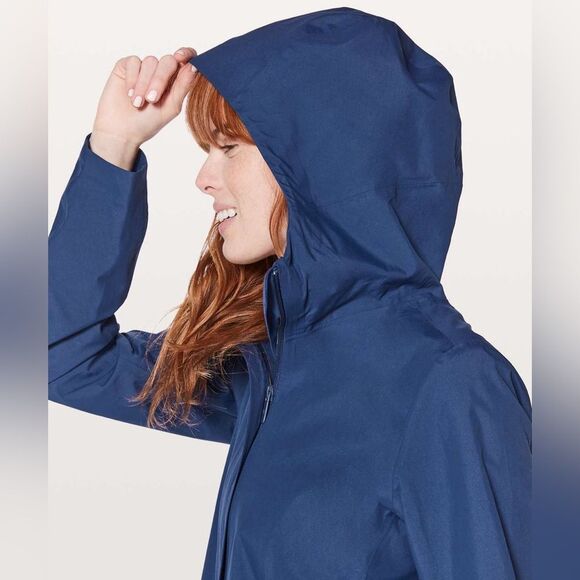 Lululemon Rain Haven Jacket
Dark Iris Size 2 Retail $228 W4AJDS - Picture 3 of 12